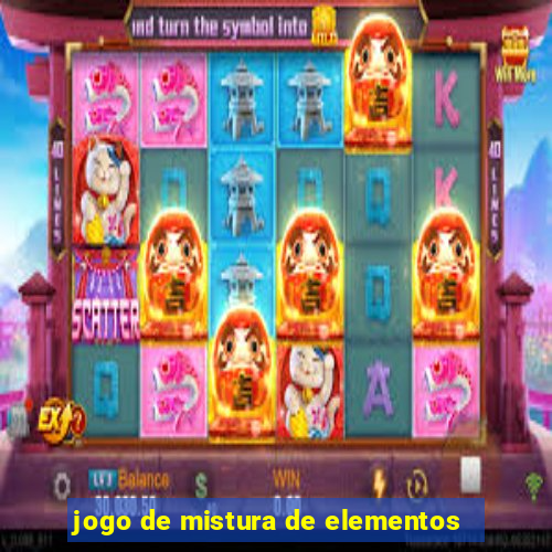 jogo de mistura de elementos